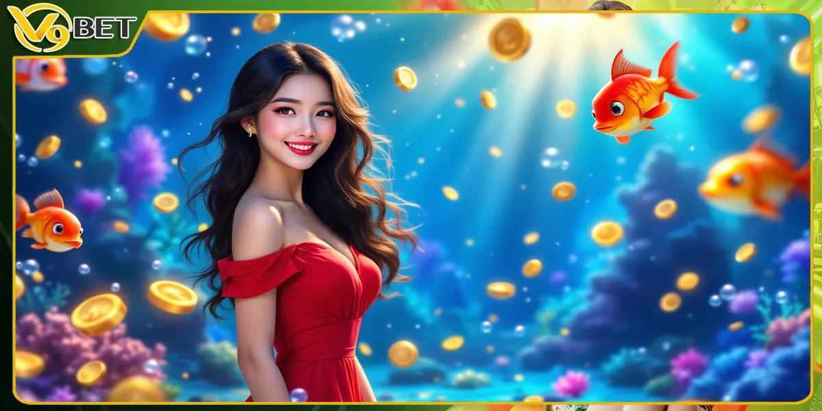Chơi bắn cá vàng V9BET, săn thưởng hấp dẫn mọi lúc mọi nơi