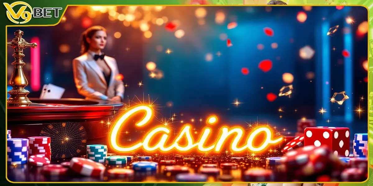 Trải nghiệm các trò chơi casino V9BET hot nhất hiện nay