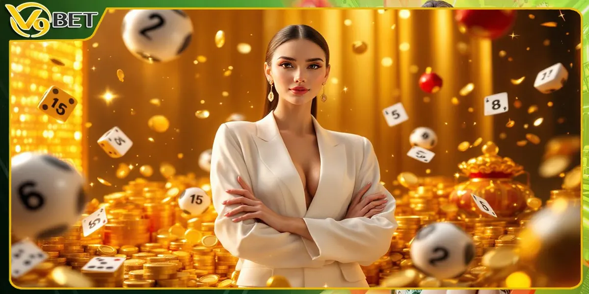 Tỷ lệ thắng cao cùng các trò xổ số V9BET hấp dẫn